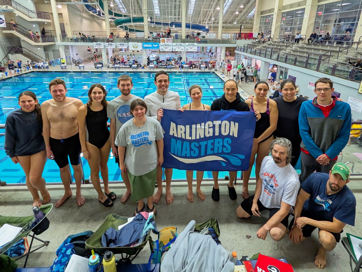 ARMS swimmers at the 2024 11th Solstice Meet